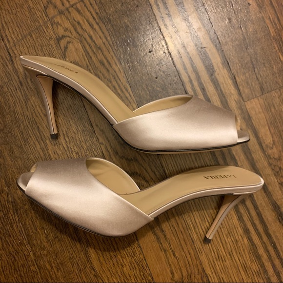 FINAL REDUCTION ‼️ New 🤍 La Perla Zanotti Peep Toe Mule 9 - Picture 1 of 15